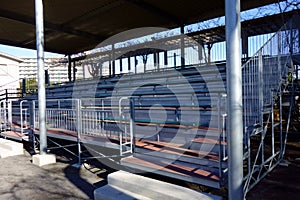 Equestrian stadium spectator seats