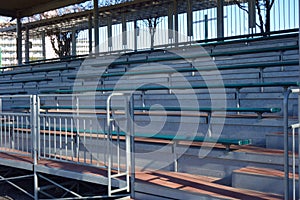 Equestrian stadium spectator seats