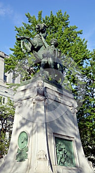 Equestrian statue