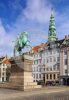 Ecuestre estatua de Copenhague 