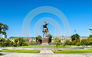 Equestrian statue of Amir Timur in Tashkent - Uzbekistan