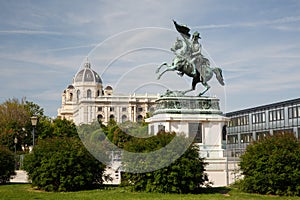 Equestrian statue of Archduke Charles of Austria Erzherzog Karl