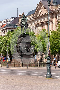 Equestrian Statue in Berlin photo