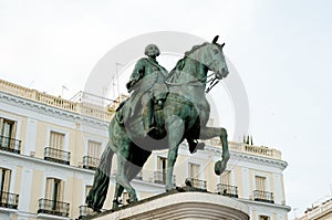 Equestrian Statue of Carlos III - Madrid - Spain