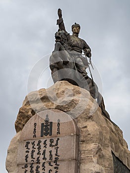 Equestrian statue of Damdin Sukhbaatar, Ulaanbaatar