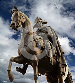 Equestrian statue of Frederick the Great in Berlin