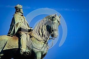 Equestrian Statue Of Giuseppe Garibaldi