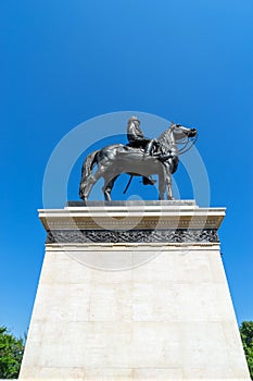 Jezdecký socha z král 