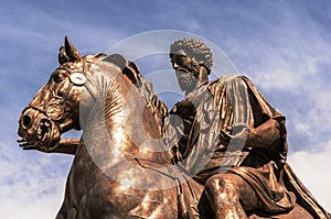 Equestrian Statue of Marcus Aurelius photo