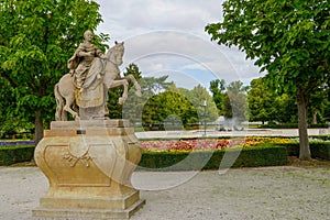 Jazdecká socha kráľovnej Márie Terézie v Bratislave