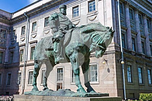 Equestrian statue to Emperor Alexander III, St. Petersburg