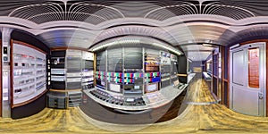 Equidistant panorama in 360 ob van photo