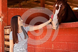 Equine Therapy in a ranch