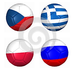 Equipament euro cup 2012 group B