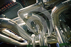 Equipment, cables and piping