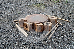 Equipment for children's street games