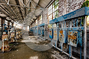 Equipment - Derelict Nitrating House - Abandoned Indiana Army Ammunition Depot - Indiana