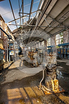 Equipment - Derelict Nitrating House - Abandoned Indiana Army Ammunition Depot - Indiana