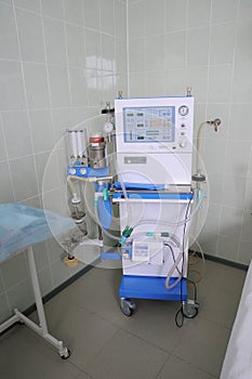 The equipment in hospital.