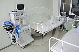 The equipment in hospital.