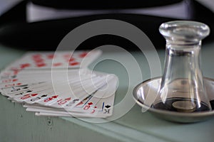 Equipment for a magic stage performance