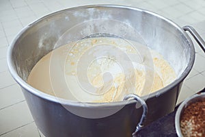 Equipment for making flour products.