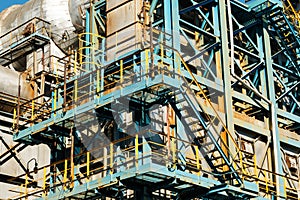 The equipment of oil refining