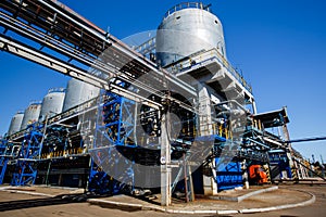 The equipment of oil refining