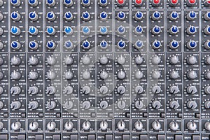 equipment for sound mixer control, electornic device