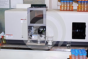 Equipment for testing samples in the environmental laboratory. Conducting chemical and biological analyses, image tests. Devices