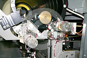 Equipment with three motors