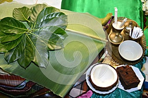 Equipment in a traditional Indonesian wedding