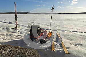 Equipment for winter fishing