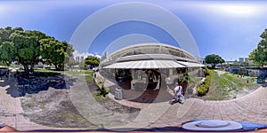 360 equirectangular photo Miami Bayside Marketplace