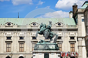 Equistarian Statue on Heldenplatz, Vienna