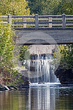 Eramosa River Waterfall At Rockwood Conservation Area photo