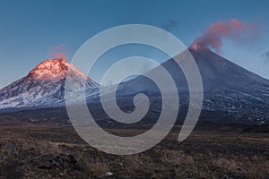 Kluchevskoy volcano Kamchatka Peninsula photo