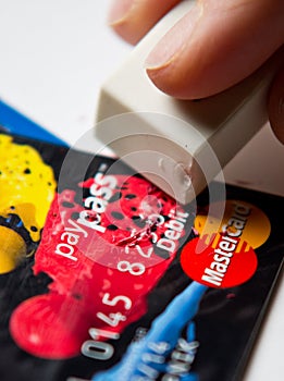 Erase the credit card debt