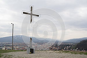 Erasing of christian cross