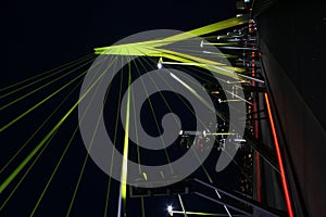 Erasmusbridge at night