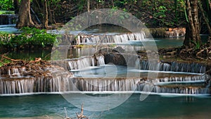 Erawan`s Waterfal, Located Kanchanaburi Province