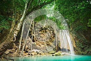 Erawan Water fall.