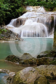 Erawan Waterfall,