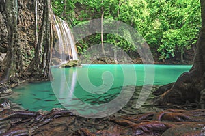 Erawan waterfall