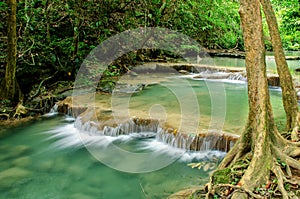 Erawan waterfall