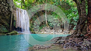 Erawan Waterfall, Erawan National Park, Kanchanaburi, Thailand