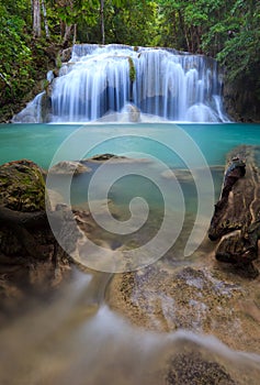 Erawan Waterfall, Kanchanaburi, Thailand photo