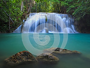 Erawan Waterfall, Kanchanaburi, Thailand photo