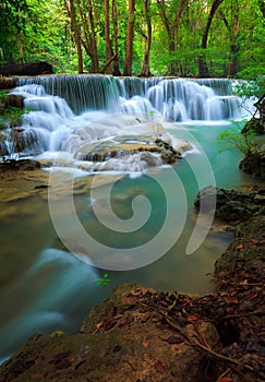 Erawan Waterfall, Kanchanaburi, Thailand photo