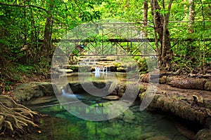 Erawan Waterfall, Kanchanaburi, Thailand photo